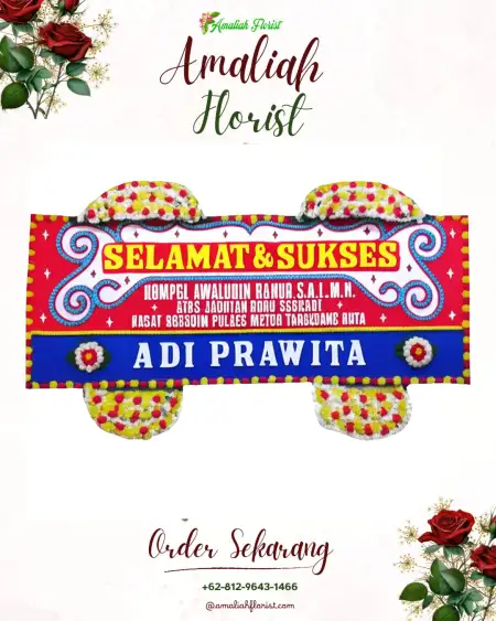 Papan Bunga Ucapan Selamat cisaat