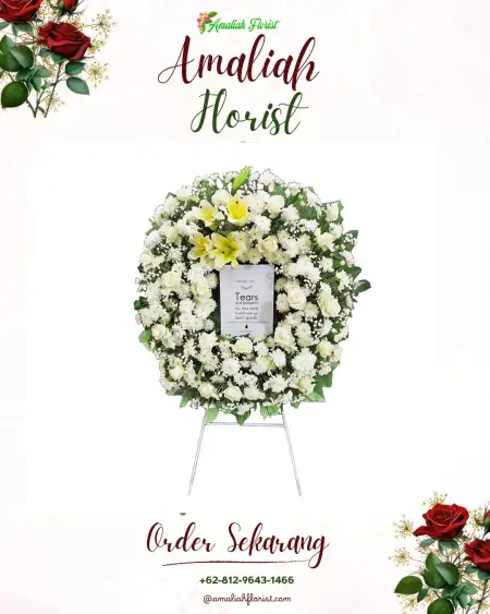 Krans Bunga Duka cisaat